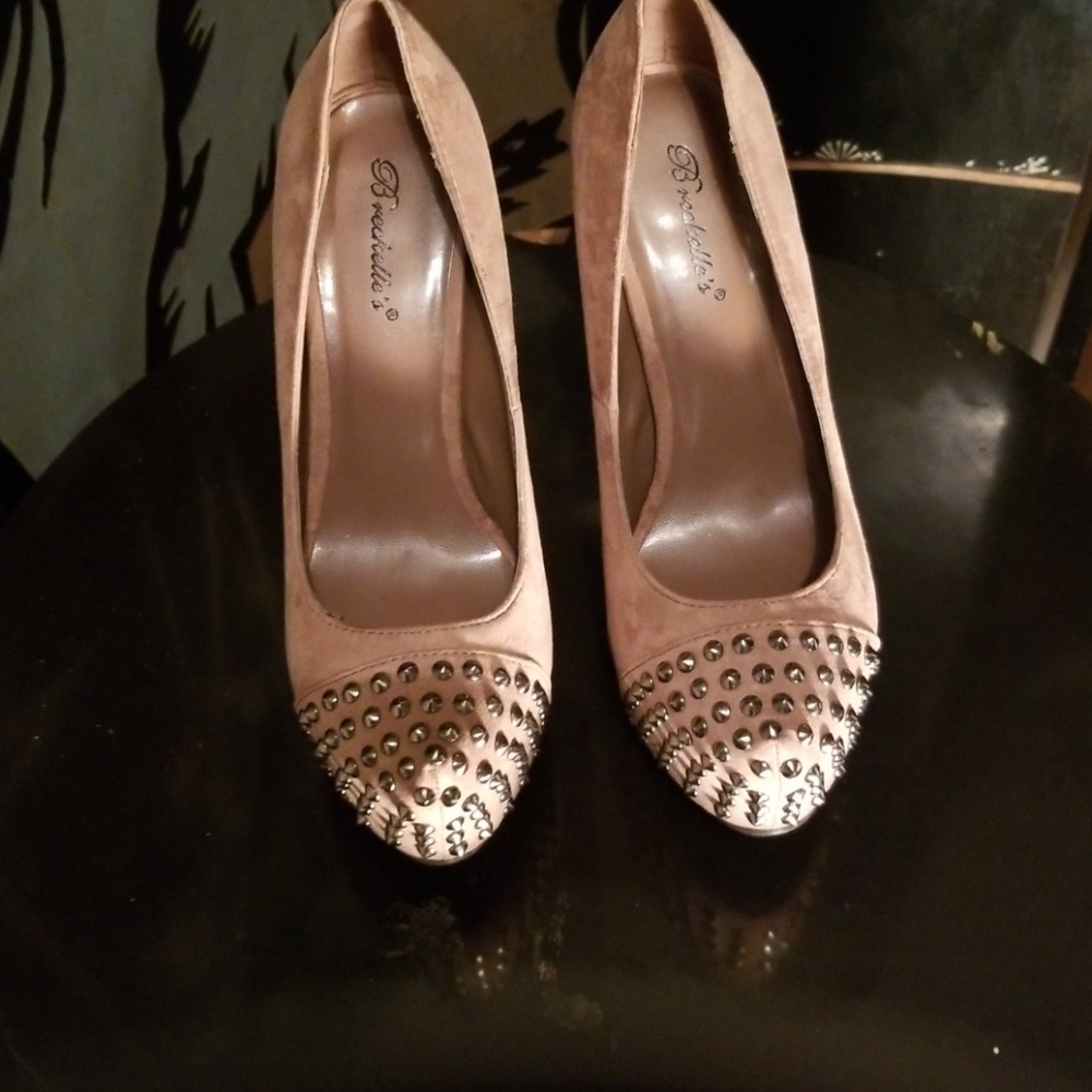 Brown studded
